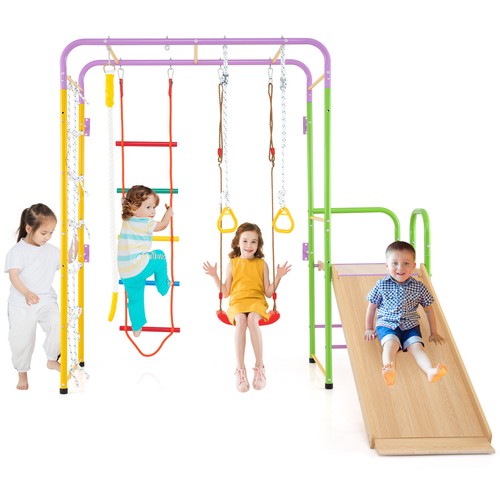 Large kids climbing frame with - climbing,
